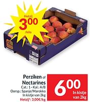 Promoties Perziken of nectarines - Huismerk - Intermarche - Geldig van 21/05/2024 tot 26/05/2024 bij Intermarche