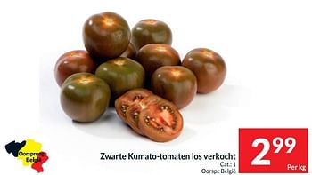 Promoties Zwarte kumato-tomaten los verkocht - Huismerk - Intermarche - Geldig van 21/05/2024 tot 26/05/2024 bij Intermarche