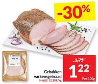 Promoties Gebakken varkensgebraad - Huismerk - Intermarche - Geldig van 21/05/2024 tot 26/05/2024 bij Intermarche
