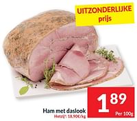 Promoties Ham met daslook - Huismerk - Intermarche - Geldig van 21/05/2024 tot 26/05/2024 bij Intermarche