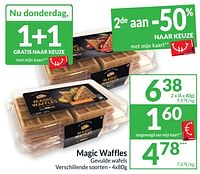 Magic waffles gevulde wafels-Huismerk - Intermarche