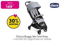 Promoties Chicco buggy we cool grey - Chicco - Geldig van 19/05/2024 tot 25/05/2024 bij Baby & Tiener Megastore