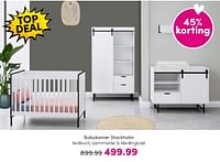 Promoties Babykamer stockholm - Huismerk - Baby & Tiener Megastore - Geldig van 19/05/2024 tot 25/05/2024 bij Baby & Tiener Megastore