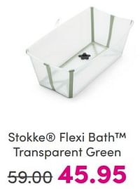Stokke flexi bath transparent green-Stokke