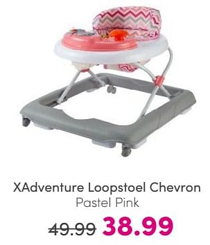 Promoties Xadventure loopstoel chevron - Xadventure - Geldig van 19/05/2024 tot 25/05/2024 bij Baby & Tiener Megastore