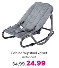 Cabino wipstoel velvet-Cabino