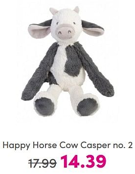 Promoties Happy horse cow casper no. 2 - Happy Horse - Geldig van 19/05/2024 tot 25/05/2024 bij Baby & Tiener Megastore
