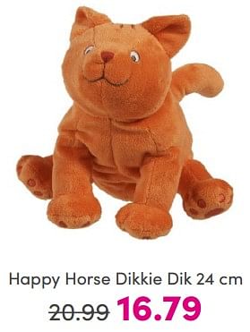 Promoties Happy horse dikkie dik - Happy Horse - Geldig van 19/05/2024 tot 25/05/2024 bij Baby & Tiener Megastore