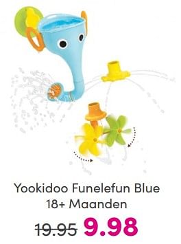Promoties Yookidoo funelefun blue 18+ maanden - Yookidoo - Geldig van 19/05/2024 tot 25/05/2024 bij Baby & Tiener Megastore