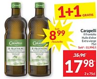 Promotions Carapelli il frantolio huile d’olive extra vierge - Carapelli - Valide de 21/05/2024 à 26/05/2024 chez Intermarche