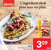 Promotions Herta dés de lardons fumés - Herta - Valide de 21/05/2024 à 26/05/2024 chez Intermarche