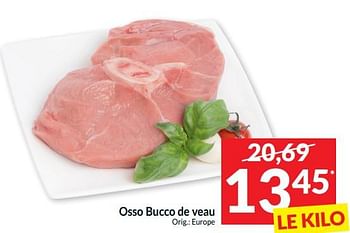 Promotions Osso bucco de veau - Produit maison - Intermarche - Valide de 21/05/2024 à 26/05/2024 chez Intermarche