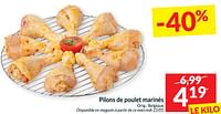 Promotions Pilons de poulet marinés - Produit maison - Intermarche - Valide de 21/05/2024 à 26/05/2024 chez Intermarche