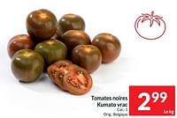 Promotions Tomates noires kumato vrac - Produit maison - Intermarche - Valide de 21/05/2024 à 26/05/2024 chez Intermarche