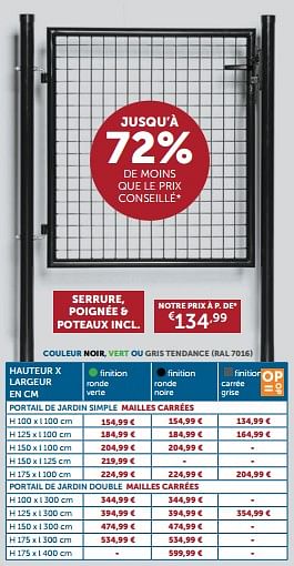 Promoties Serrure, poignée + poteaux incl - Huismerk - Zelfbouwmarkt - Geldig van 21/05/2024 tot 17/06/2024 bij Zelfbouwmarkt