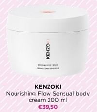 Kenzoki nourishing flow sensual body cream-Kenzoki