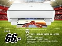 Promoties Hp envy 6032e aio printer a4 10ppm printer - HP - Geldig van 20/05/2024 tot 02/06/2024 bij Media Markt