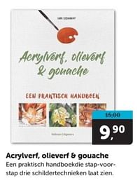 Acrylverf olieverf + gouache-Huismerk - Boekenvoordeel