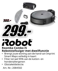 Irobot roomba combo i5 robotstofzuiger met dweilfunctie-iRobot