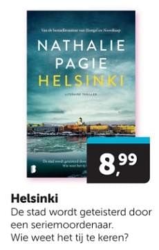 Promoties Helsinki - Huismerk - Boekenvoordeel - Geldig van 18/05/2024 tot 26/05/2024 bij BoekenVoordeel