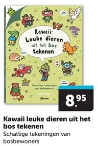 Kawaii leuke dieren uit het bos tekenen-Huismerk - Boekenvoordeel