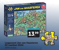 Promoties Legpuzzel jan van haasteren ek voetbal 2024 - Jumbo - Geldig van 18/05/2024 tot 26/05/2024 bij BoekenVoordeel