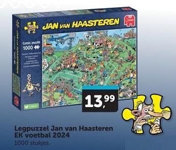 Promotions Legpuzzel jan van haasteren ek voetbal 2024 - Jumbo - Valide de 18/05/2024 à 26/05/2024 chez BoekenVoordeel