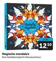 Promoties Magische mandala`s - Huismerk - Boekenvoordeel - Geldig van 18/05/2024 tot 26/05/2024 bij BoekenVoordeel