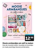 Promoties Mooie armbandjes om zelf te maken - Huismerk - Boekenvoordeel - Geldig van 18/05/2024 tot 26/05/2024 bij BoekenVoordeel