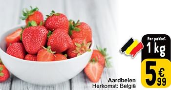 Promoties Aardbeien - Huismerk - Cora - Geldig van 21/05/2024 tot 27/05/2024 bij Cora