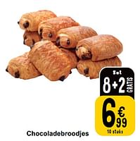 Promoties Chocoladebroodjes - Huismerk - Cora - Geldig van 21/05/2024 tot 27/05/2024 bij Cora