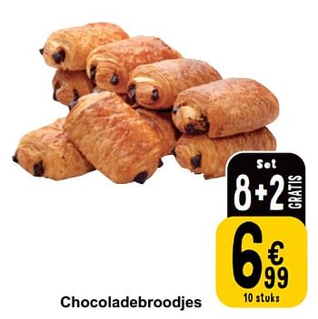 Promoties Chocoladebroodjes - Huismerk - Cora - Geldig van 21/05/2024 tot 27/05/2024 bij Cora
