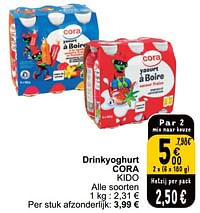 Drinkyoghurt cora kido-Huismerk - Cora