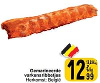Promoties Gemarineerde varkensribbetjes - Huismerk - Cora - Geldig van 21/05/2024 tot 27/05/2024 bij Cora