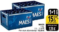Promoties Maes pils - Maes - Geldig van 21/05/2024 tot 27/05/2024 bij Cora