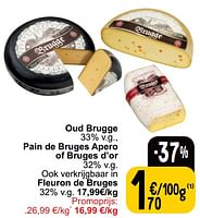 Promoties Oud brugge pain de bruges apero of bruges d`or fleuron de bruges - Brugge - Geldig van 21/05/2024 tot 27/05/2024 bij Cora