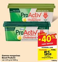 Promoties Becel proactiv margarine original - Becel - Geldig van 22/05/2024 tot 28/05/2024 bij Carrefour