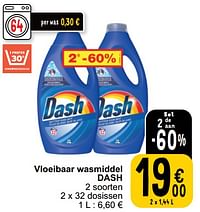 Vloeibaar wasmiddel dash-Dash