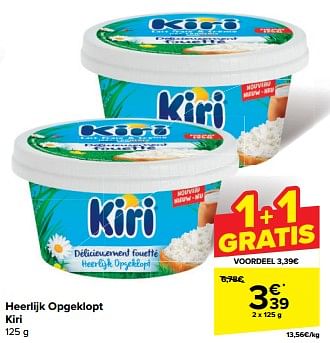 Promoties Heerlijk opgeklopt kiri - KIRI - Geldig van 22/05/2024 tot 28/05/2024 bij Carrefour