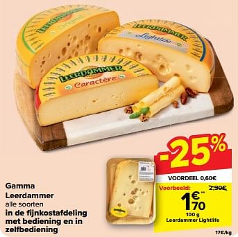 Promoties Leerdammer lightlife - Leerdammer - Geldig van 22/05/2024 tot 28/05/2024 bij Carrefour