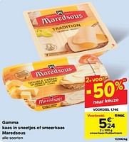 Promoties Smeerkaas dubbelroom - Maredsous - Geldig van 22/05/2024 tot 28/05/2024 bij Carrefour
