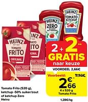 Promoties Tomato frito - Heinz - Geldig van 22/05/2024 tot 28/05/2024 bij Carrefour