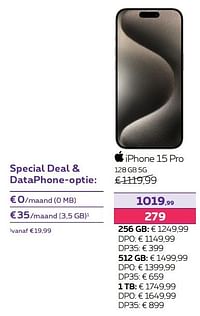 Apple iphone 15 pro 128 gb 5g-Apple