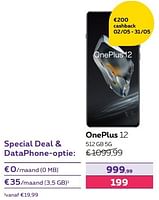Promoties Oneplus 12 512 gb 5g - OnePlus - Geldig van 13/02/2024 tot 31/07/2024 bij Proximus