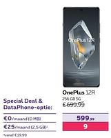 Promoties Oneplus 12r 256 gb 5g - OnePlus - Geldig van 13/02/2024 tot 31/07/2024 bij Proximus