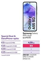 Promoties Samsung galaxy a55 128 gb - Samsung - Geldig van 13/02/2024 tot 31/07/2024 bij Proximus