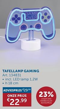 Tafellamp gaming-Huismerk - Zelfbouwmarkt
