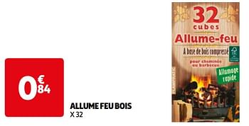 Promoties Allume feu bois - Huismerk - Auchan - Geldig van 22/05/2024 tot 27/05/2024 bij Auchan