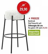Freeze barkruk-Huismerk - Weba