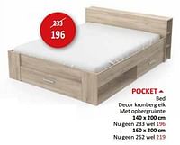 Promoties Pocket bed - Huismerk - Weba - Geldig van 17/05/2024 tot 27/06/2024 bij Weba